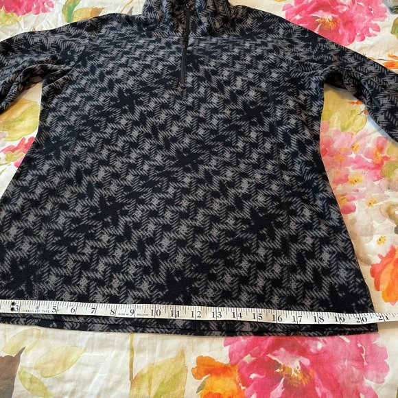 COLUMBIA Fleece 1/3 Zip Turtle Neck Sz M - Picture 14 of 16